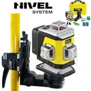 ZK0213 - Лазерне перехрестя cl4b (4 x 360°) + розширювальний стовп lp36, що закручується