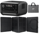 Станція ecoflow river 3 plus 600w / 1200w 286wh wi-fi bt + панель 110w