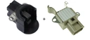 ABH6004, ABH6004 - Регулятор + крепление генератора denso