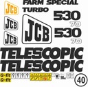 MS2493353070 - Набір наклейок jcb 530 70 телескопічний