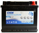 Exide dual agm ep500 - 60ah 680a p+