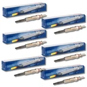 0 250 - Свечи накаливания bosch bmw e60 520d 525d 530d 535d комплект - 6 шт.