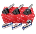 3x 03.6905715AS, - 3 катушки зажигания + свечи зажигания bosch seat ibiza skoda fabia rapid vw polo 1.2