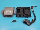 IMPRK1471781, - Комп'ютер контролер двигуна комплект iaw 48p2.70 peugeot 206 1.1b