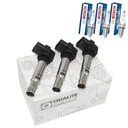 3x 03.6905715A - 3 катушки + свечи зажигания vw polo 9n 6r skoda fabia i ii seat cordoba ibiza 1.2 16v