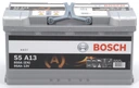 0 092 - Акумулятор bosch 95ah 850a s5a13 agm p+ mercedes w211 w219 w221 amg
