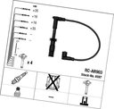 Кабелі запалювання ngk 8597 rc-ar903