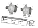DAN1487 - Генератор - денсо дан1487
