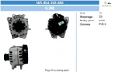 595.924.250.000 - Bv psh генератор ford 250a генератор