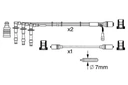 0 986 - Кабели зажигания [bosch]