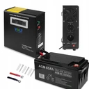 Настенный источник бесперебойного питания ups sinus pro 800 вт + аккумулятор agm 65 ач