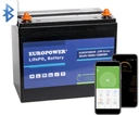 Літієва акумуляторна батарея lfp europower 50ah 25.6v bluetooth lfp25.6-50 bms