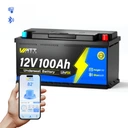 Кемперный аккумулятор lifepo4 12 в 100 ач с bluetooth, установка под сиденьем