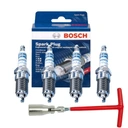 0 242 - 4 свечи зажигания bosch fr6ki332s иридиевые, для сжиженного нефтяного газа