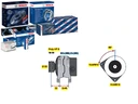 0 986 - Генератор bosch 5702a0 5705er 96408787 5702a1
