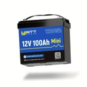 Аккумулятор mini lifepo4 bt 12 в, 100 ач, более легкая и долговечная замена agm, gel