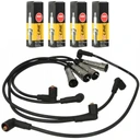 514 190 - Дроти, кабелі запалювання + свічки seat vw