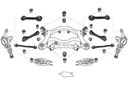 35734 01 - Комплект подвески поворотного рычага bmw 1 e90 e91 e92 e93 e81 e87 e82 e88