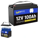 Аккумулятор lifepo4 12 в 100 ач, необслуживаемая фотоэлектрическая система аварийного питания