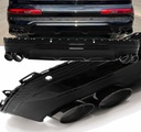 NTRDAUQ74MFBKT - Диффузор спойлер audi q7 20-lift s line sq7 abt end pieces gloss black