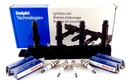 GN10401 0242240707, - Катушка зажигания delphi + 4 свечи зажигания bosch для astra j 1.4 corsa d 1.4