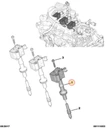 Катушка зажигания citroen c3 c4 c5 berlingo ds3 ds4 ds5 oe 9808653680