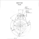 Стартер prestolite 860511gb электрический
