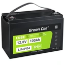 2x батарея green cell cube lifepo4 100ah 12.8v 1280wh