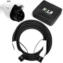 Зарядный кабель hila hcc 7.4kw type 1 - type 2 + etui