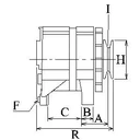 F032113856 - Генератора 113856 hc-груз