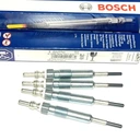 0 250 - 4x свічка розжарювання bosch 0250603021 audi vw 2.0 tdi