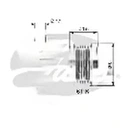 Шків муфти генератора oap7103 ворота