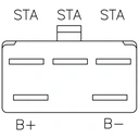 TRR6330 - Регулятор напряжения двигателя. хонда цбр 600/9