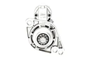 438171 - Valeo стартер audi a1 a3 tt seat altea altea xl ibiza iii leon