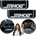 Грязезащитный щиток scania stiholt черно-белый 60х18см 2шт