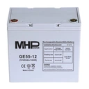 Гелевая батарея mhpower ge55-12, 12 в/55 ач, клемма t1–m6, глубокий цикл