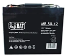 Гелевий акумулятор agm vrla 12v 80ah mb 80-12