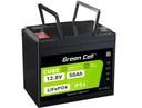 Перезаряжаемая литиевая батарея lifepo4 green cell 12,8 в 12 в 50 ач bms light 6 кг