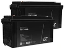 2x зелена батарея 12v 120ah кемпер ділянка solar ups склад 2880wh
