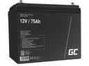 Аккумулятор greencell agm25 75ah 12v