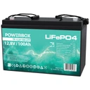 Акумулятор для аварійного живлення powerbox lifepo4 12.8v 100ah для дбж та ін