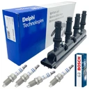 GN10401-12B1 - Катушка зажигания opel astra j 1.4 corsa 1.2 1.4 + свечи зажигания bosch