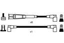 0744 - Комплект кабелей зажигания ngk mercedes 123 c123 123 t-model s123