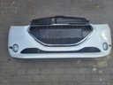 12- - Передній бампер в зборі peugeot 208 i 12 - білий ewp ewpb