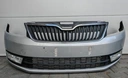 Передний бампер skoda rapid лак la7w*