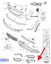 Бампер галогеновый скользящий кронштейн правый передний volvo v90 cc 2017- oe 31383908