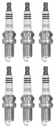6 свечей зажигания ngk 2574