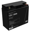 Зелений акумулятор agm10 12v 20ah