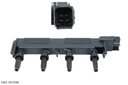 597098 - Катушка зажигания ie citroen peugeot 1.8-2.0 16v