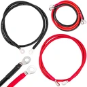 Кабель, кабель для підключення акб agm, гелевий, 25мм, 1м х 2шт